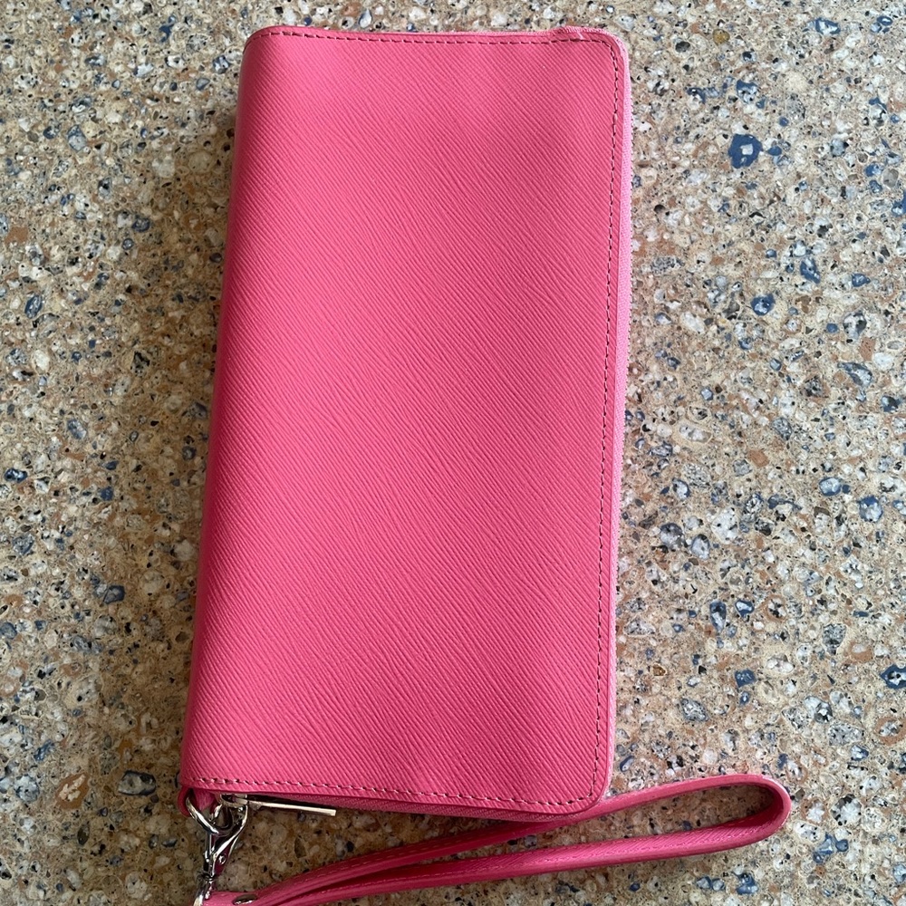 Pink Nordstrom wallet